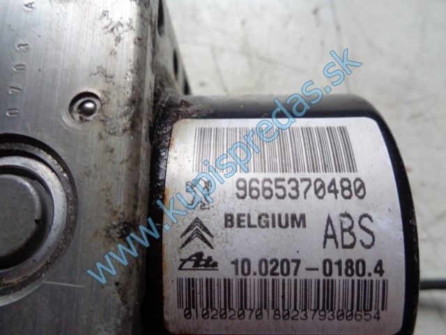 abs pumpa na citroen c3 picasso 1,4i, 9665370480